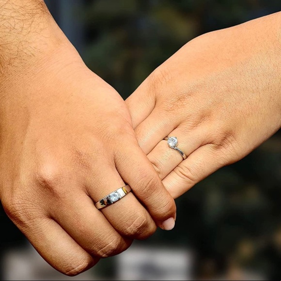 Matching Promise Rings for Couples - Picture 6 of 11